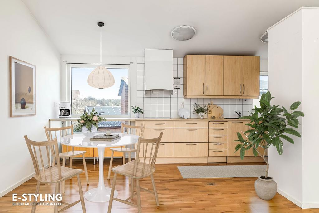 Kök & matplats
Digitalt möblerat