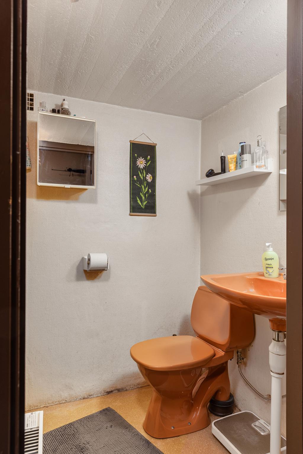 WC i källarplan