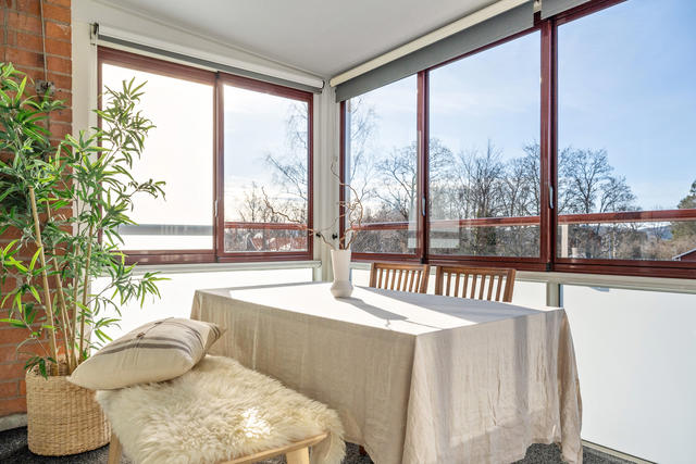 Den inglasade balkongen