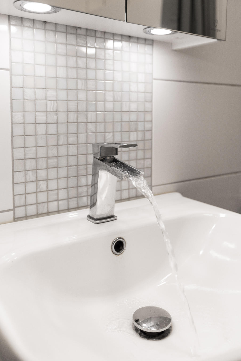 Modern standard i duschrummet