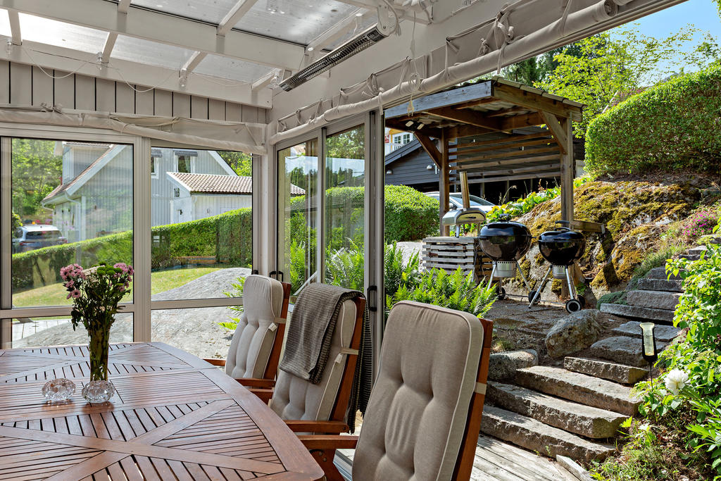 Stentrappa till grillplatsen