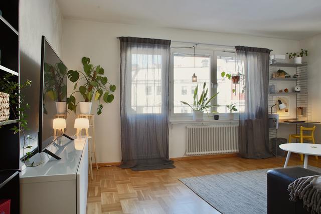 Rymligt och trevligt vardagsrum 