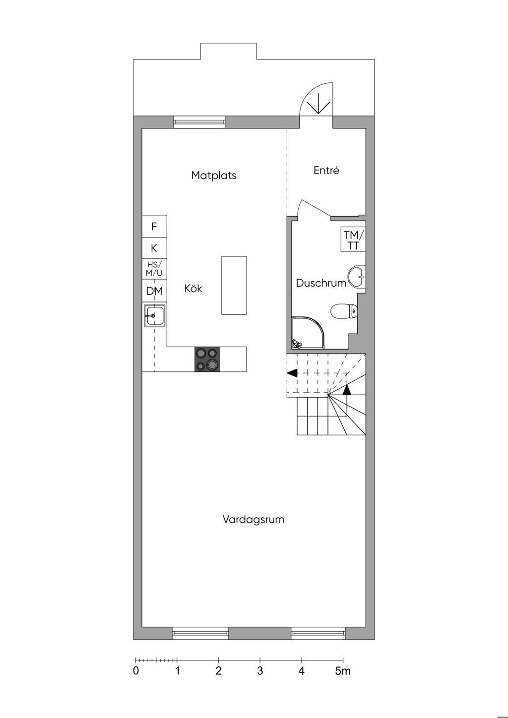 Planlösning - Entréplan