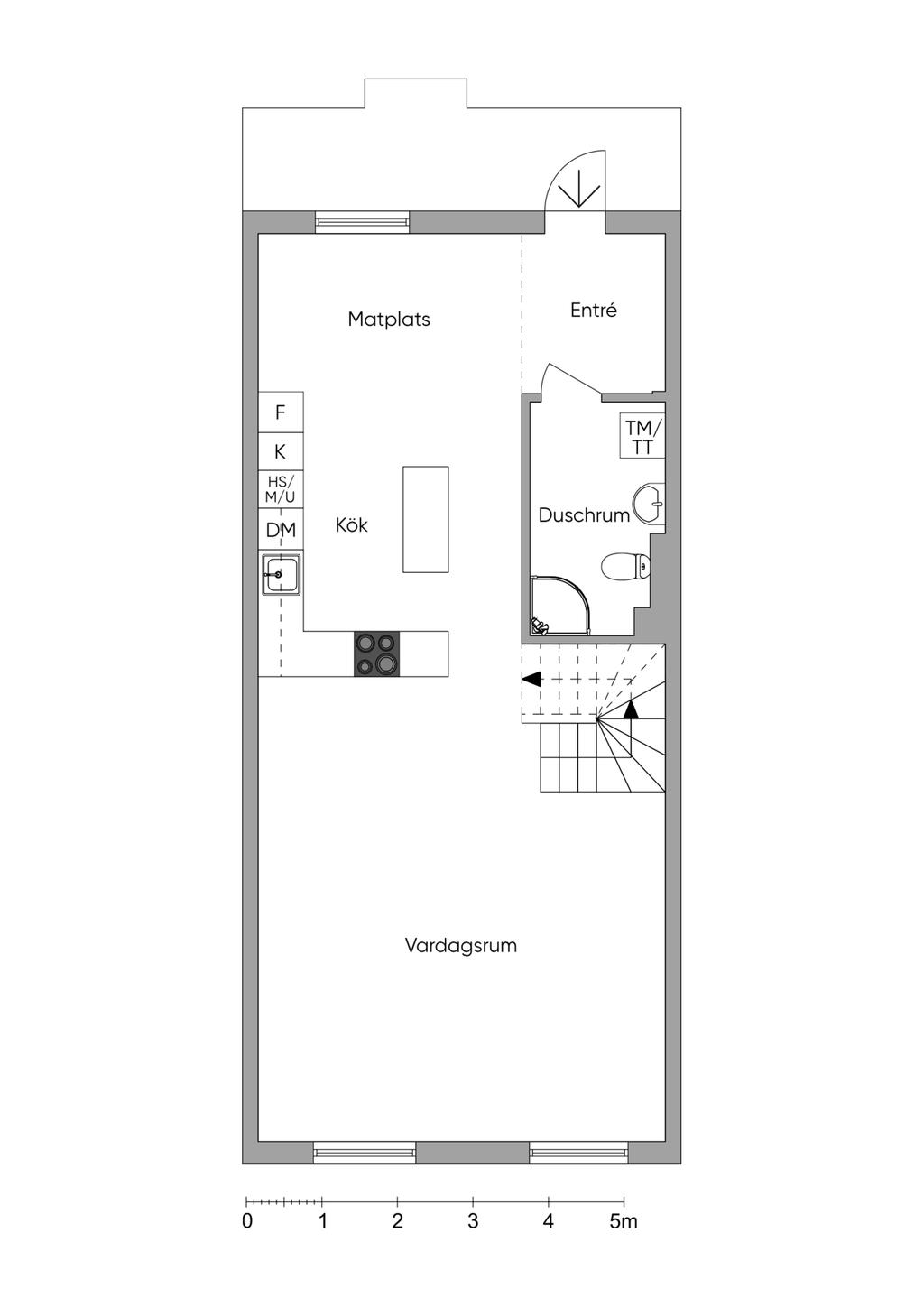 Planlösning - Entréplan