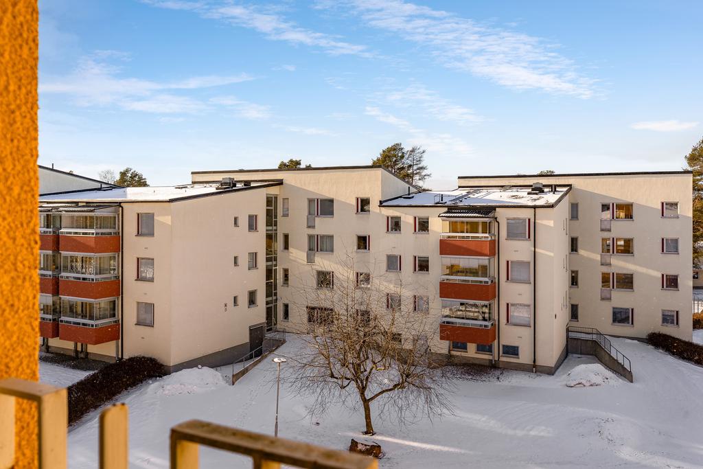 Utsikt från fransk balkong
