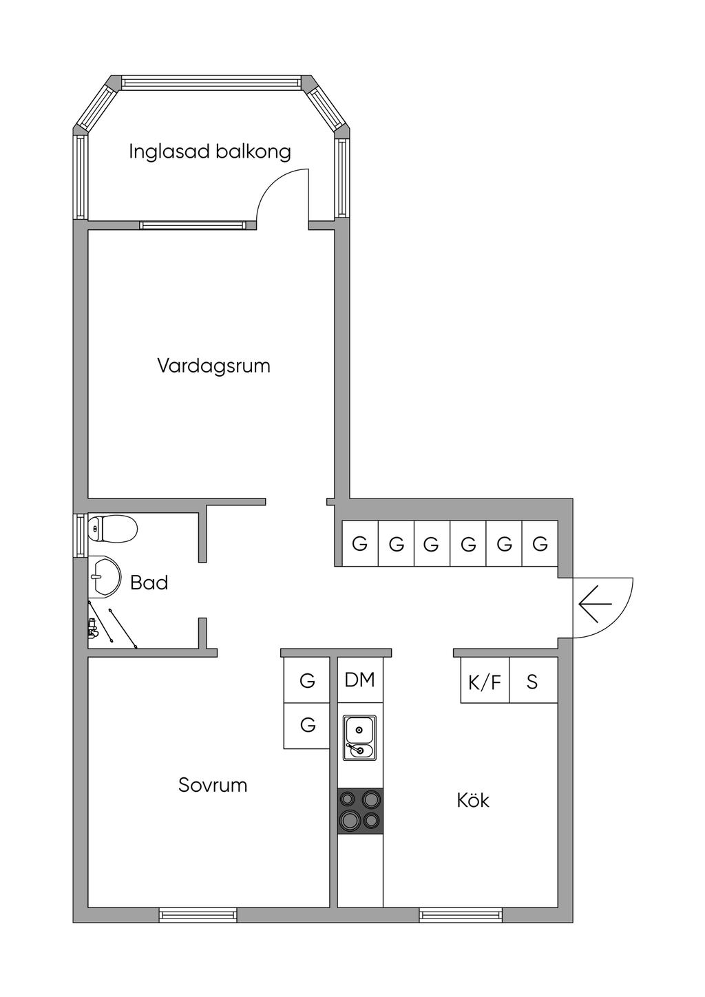 Planlösning