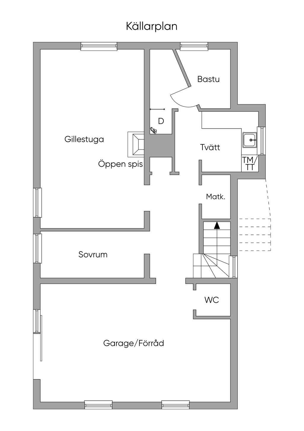 Källarplan