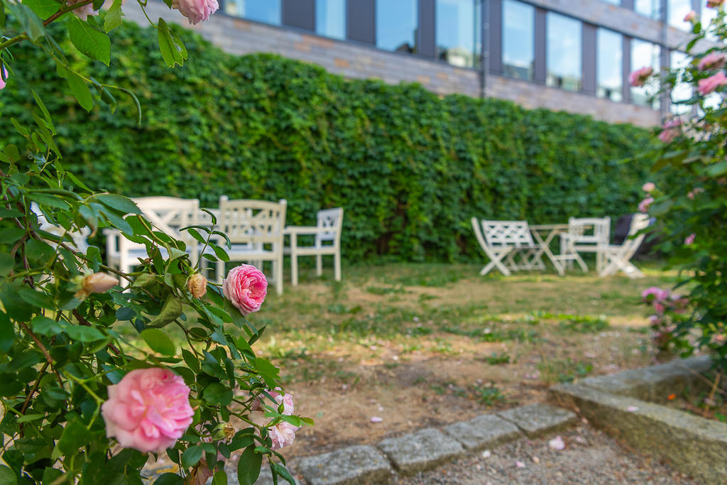 Detaljbild från innergård.