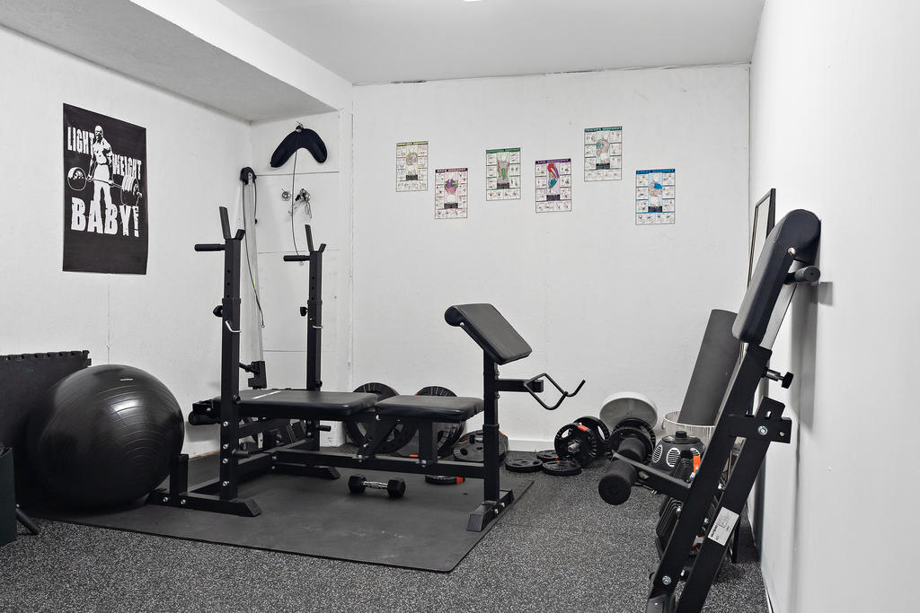 Träningsrum i garage