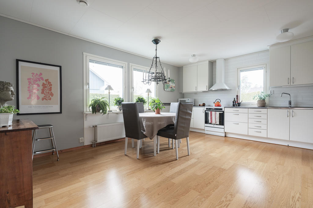 Kök med matplats
