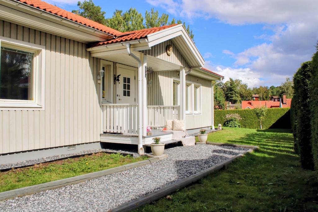 Ett välskött enplanshus