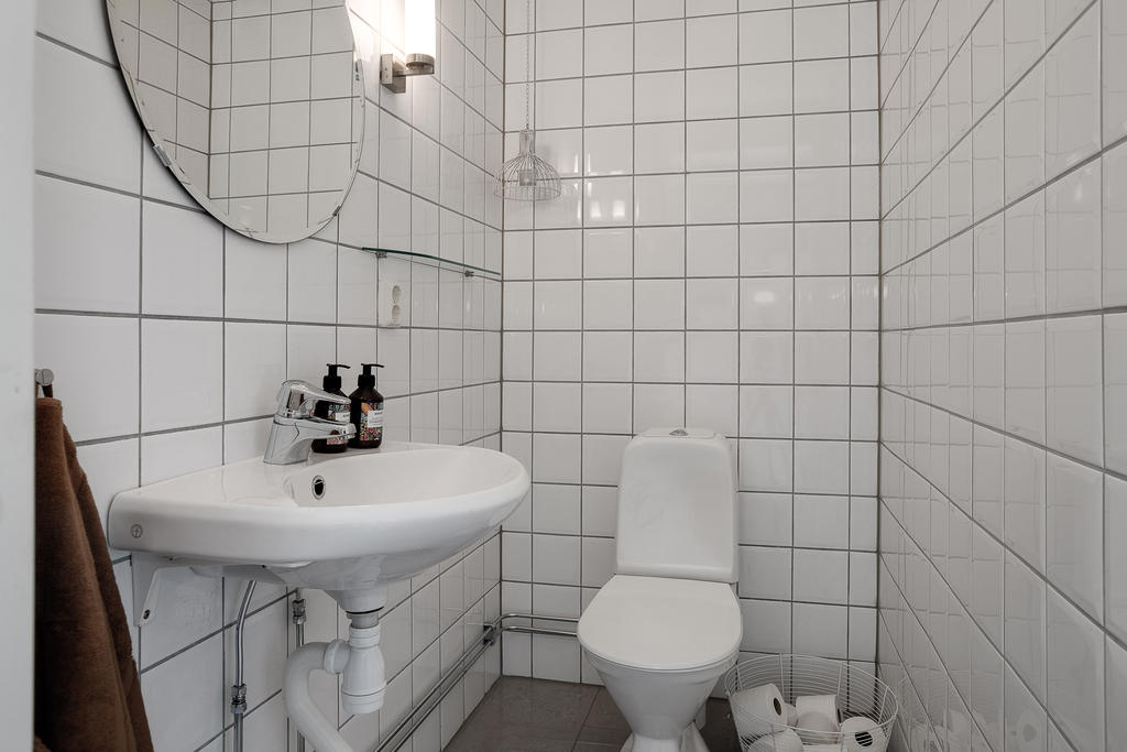 Toalett på entréplan