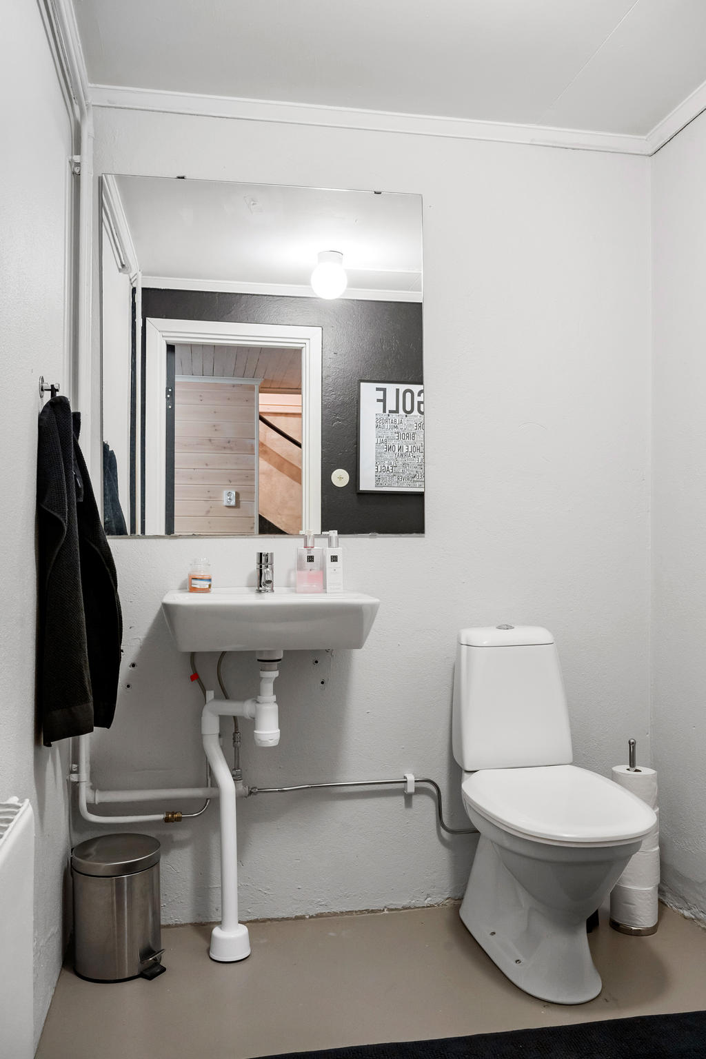 WC i källarplan