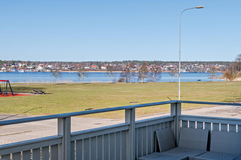 Härlig utsikt från altanen