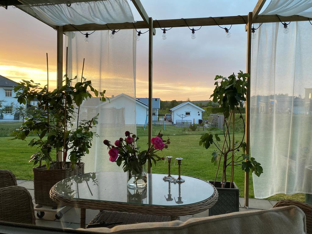 Uteplats (säljarens egna sommarbilder)