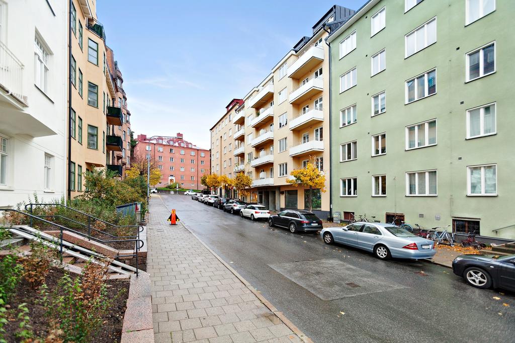 Populära Idrottsgatan i Råsunda