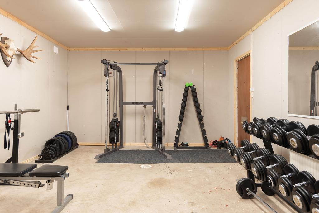 Gym i ekonomibyggnad