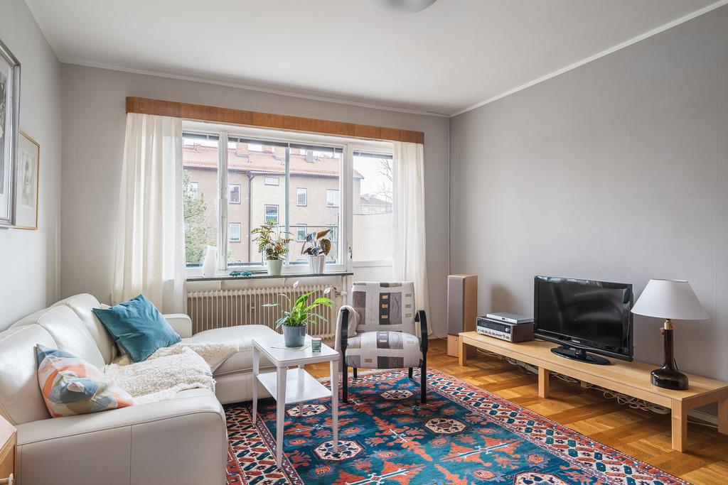 Utgång till balkong