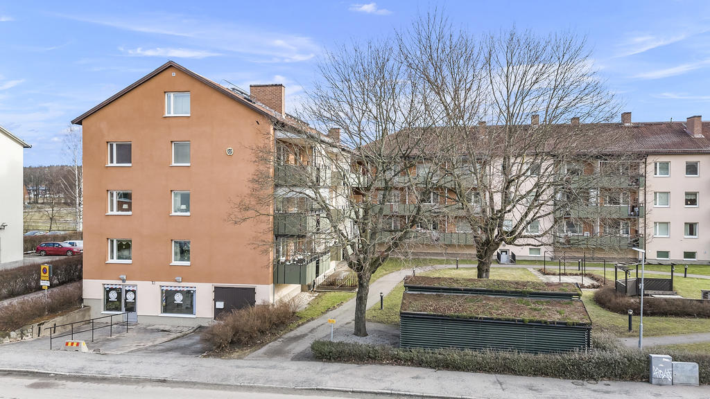 Trivsam innergård