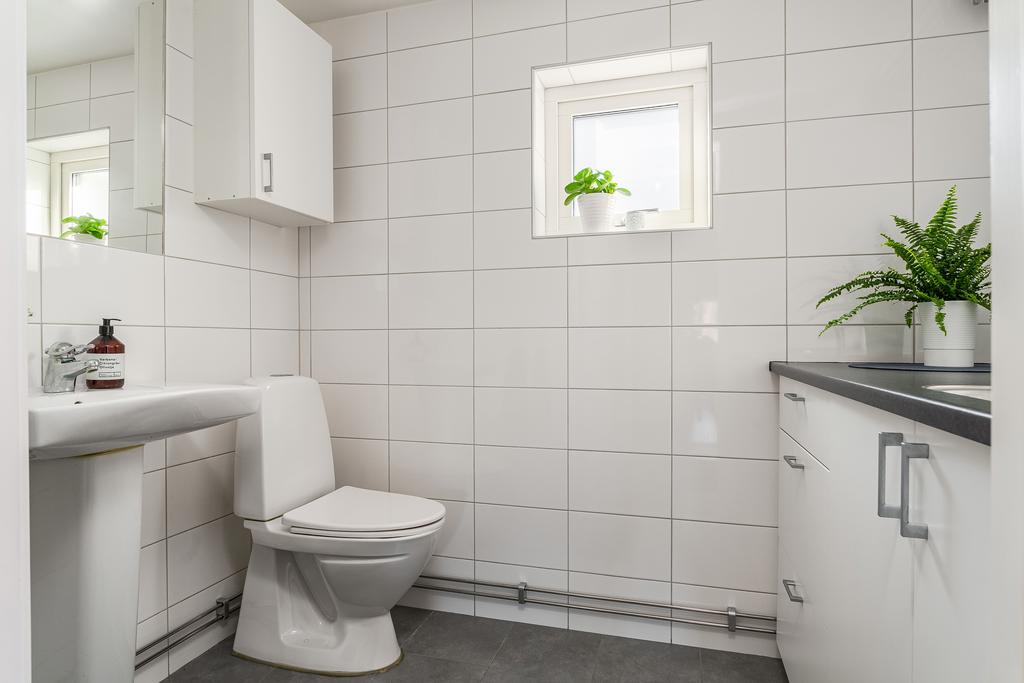 Wc rum på entréplan,