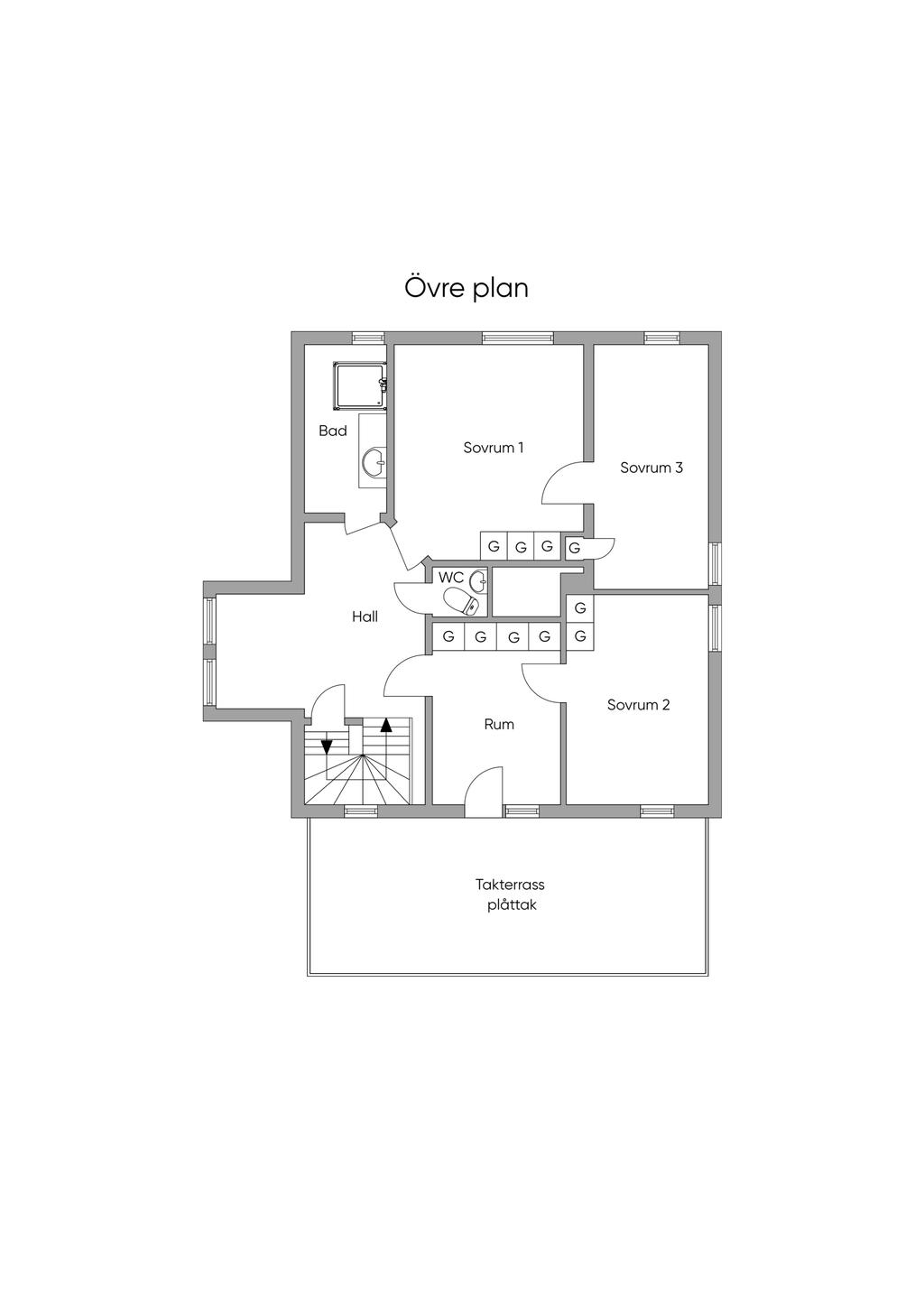 Övre plan