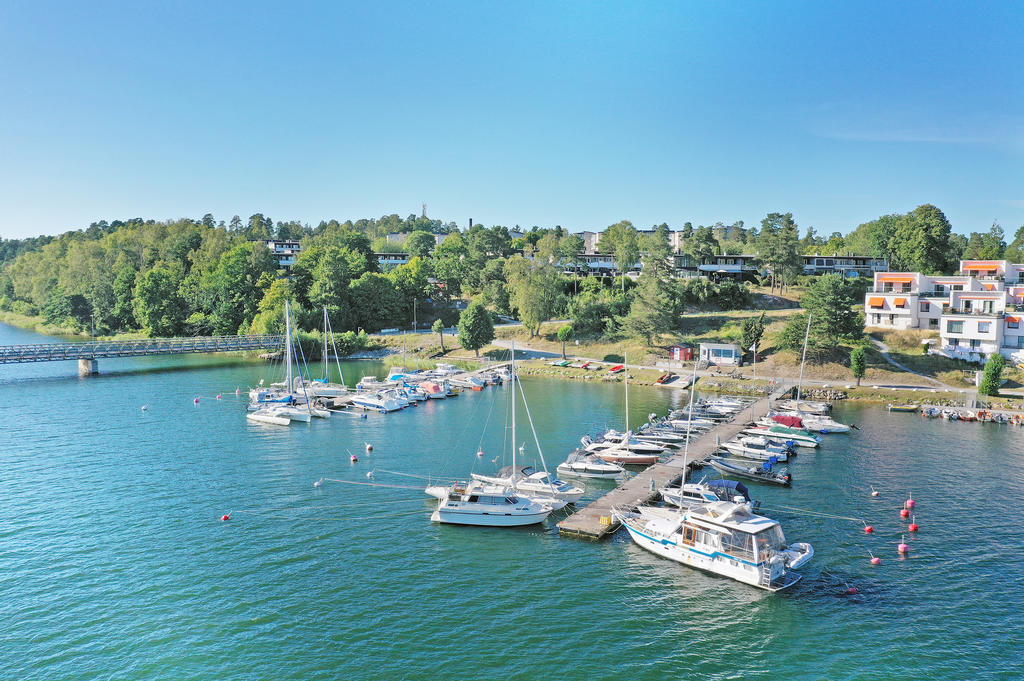 Petersbergs båtklubb nedanför Fredriksberg