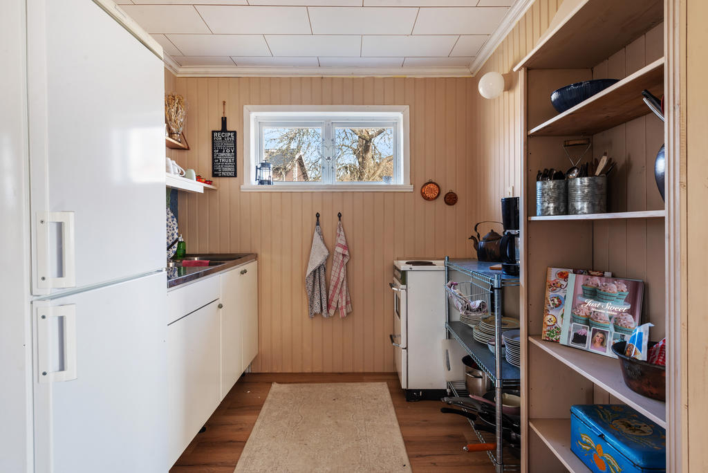 Köksdel i gäststugan