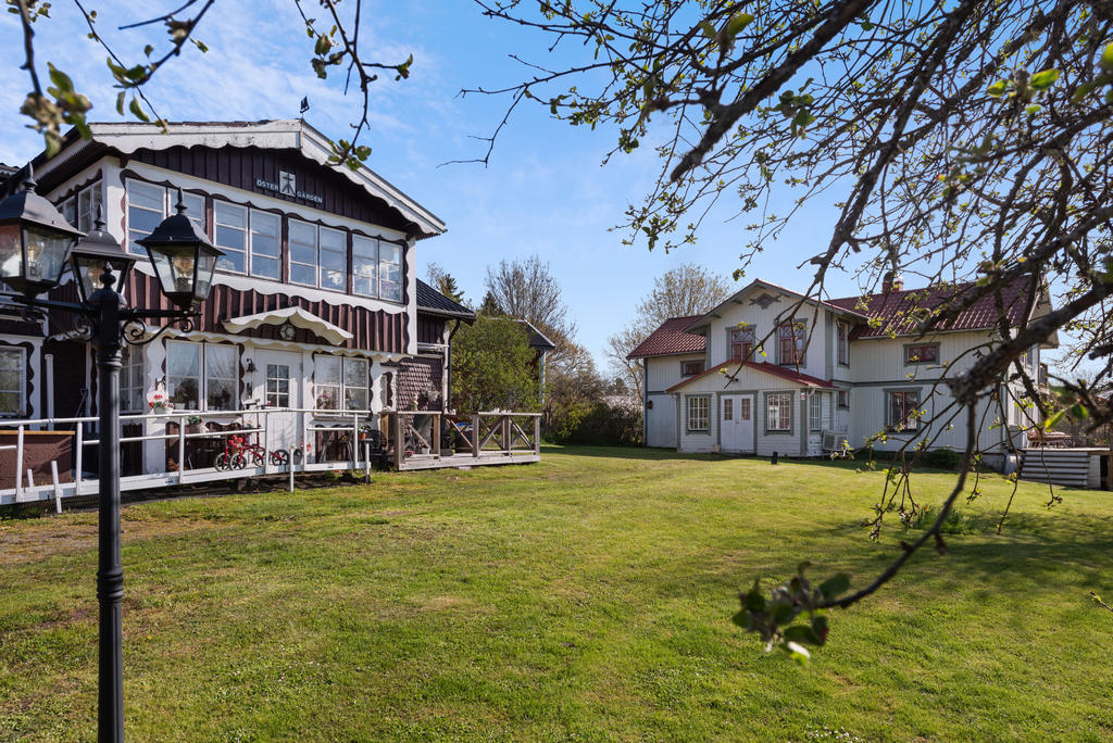 Husen på Östergården, med anor från 1700-talet