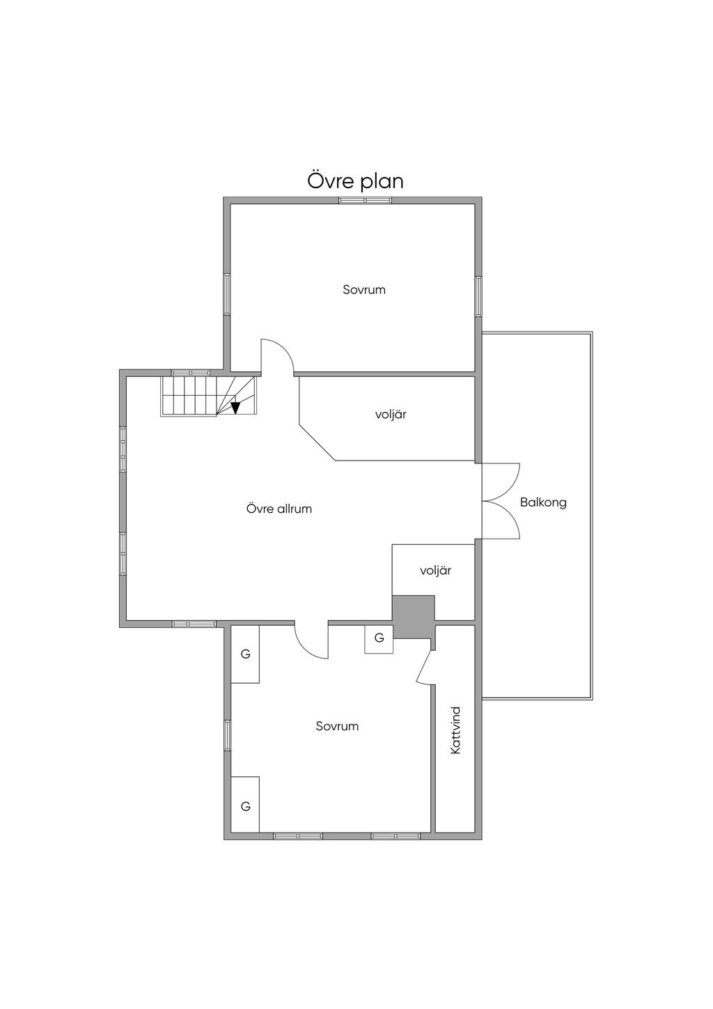 Övre plan