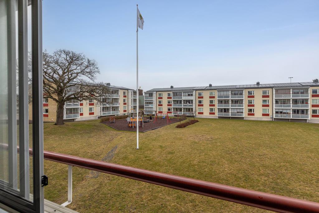 Trivsam innergård