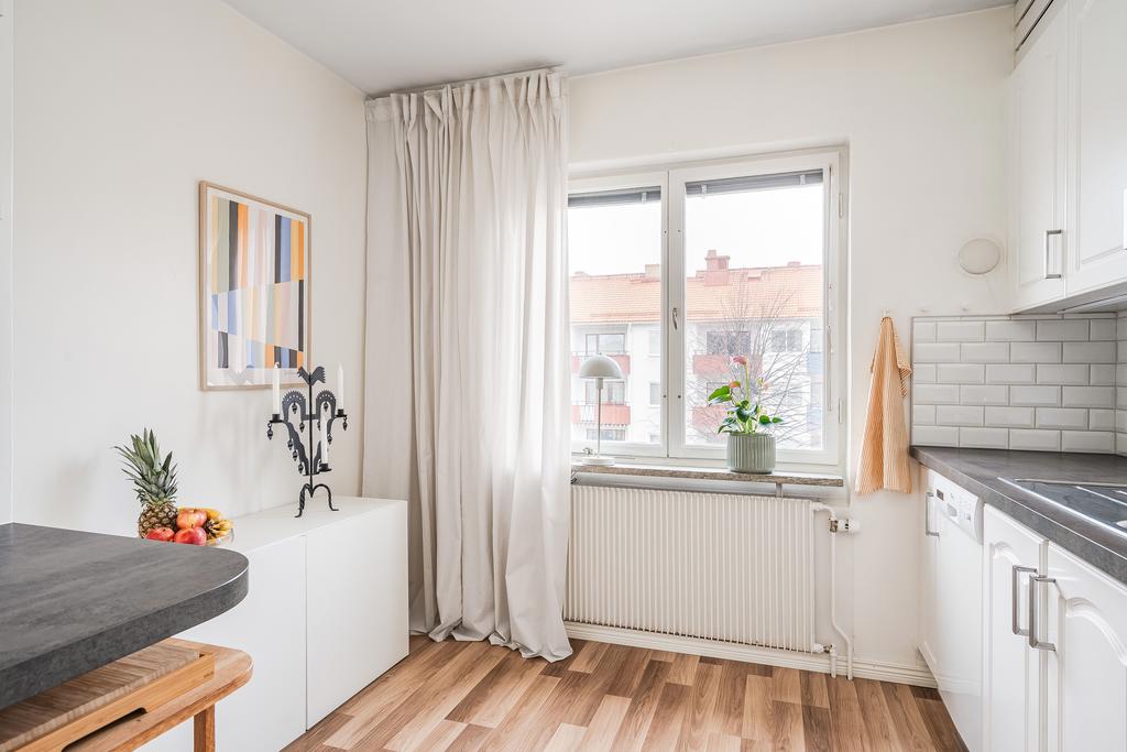Utrymme för matplats i kök