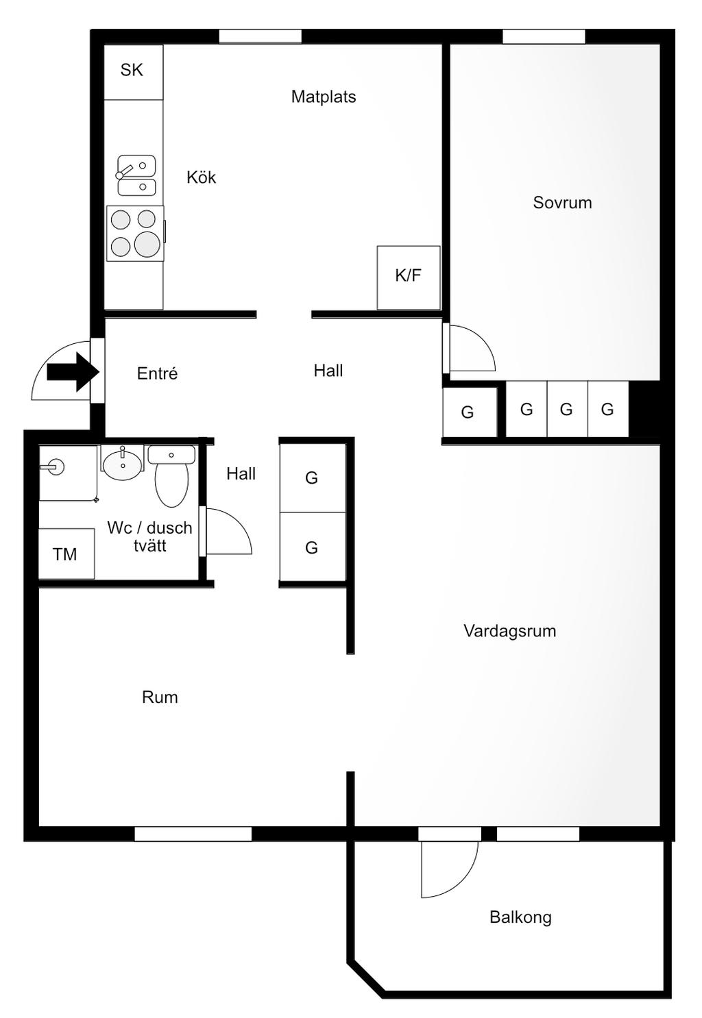 Planlösning