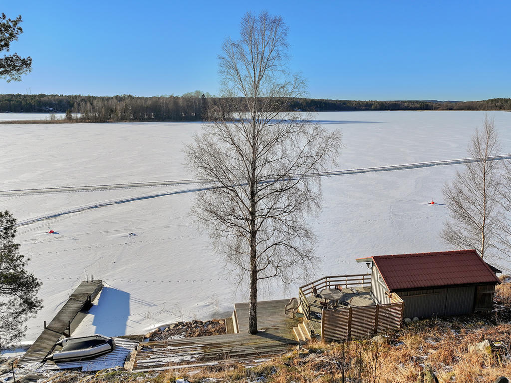 Utsikt från stugan 