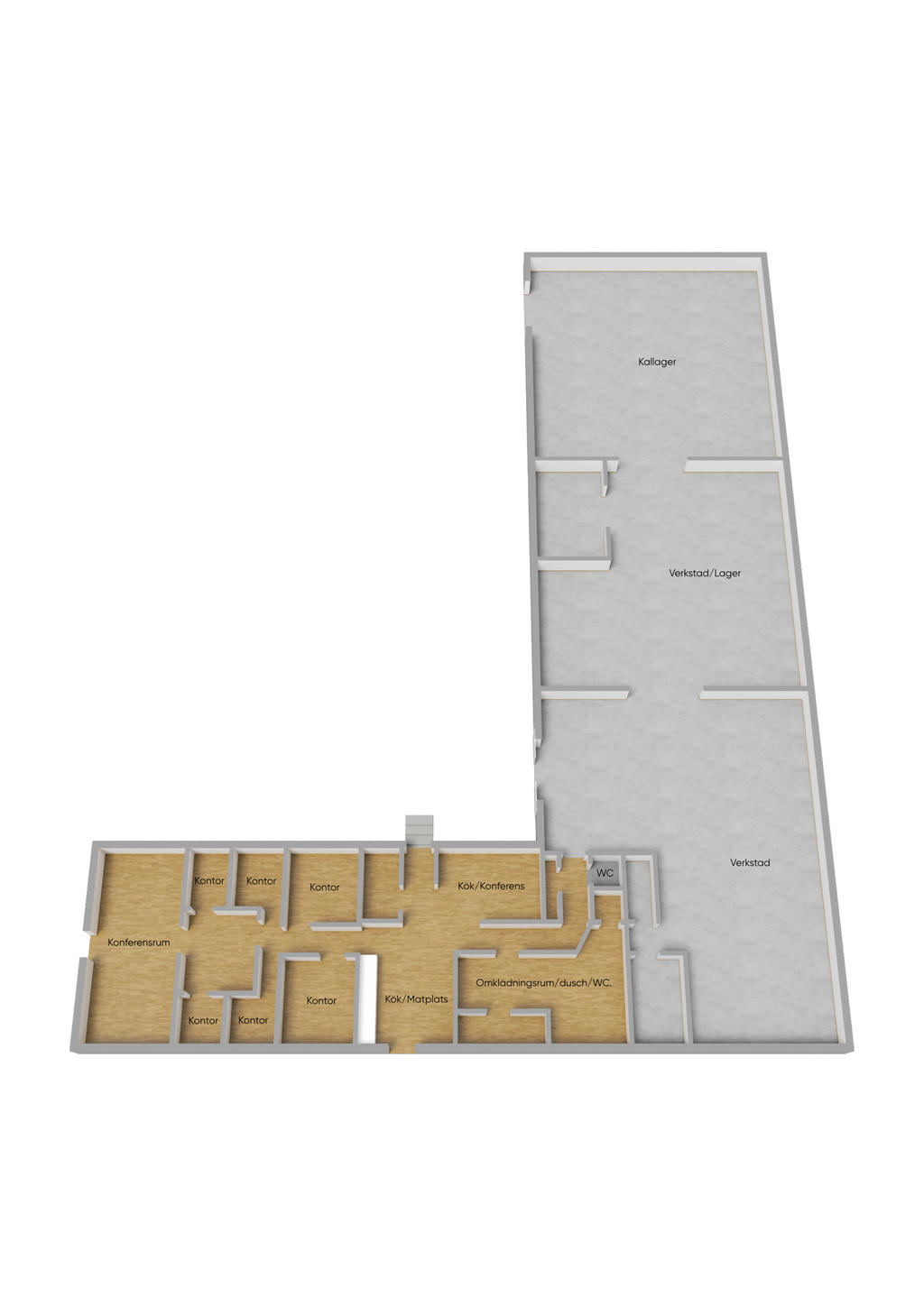 Planlösning 3D