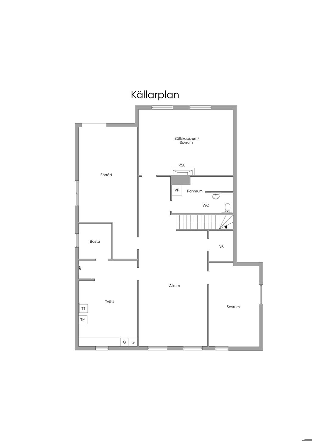 Källarplan