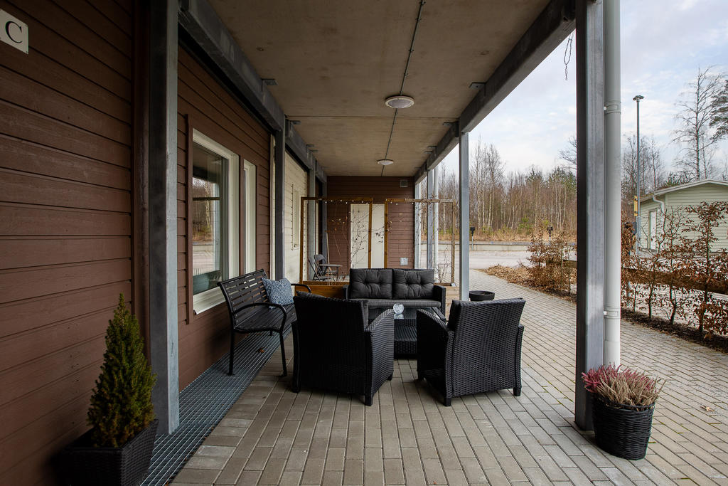 Entré med uteplats