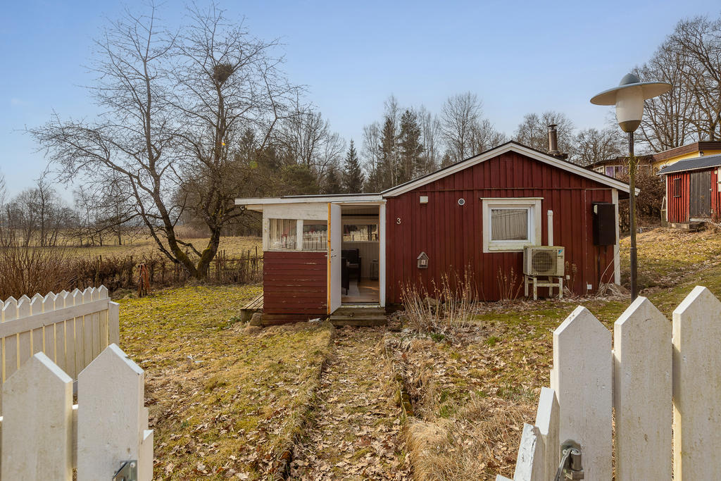 Välkommen till Blendabadens fritidsområde, stuga nr 3