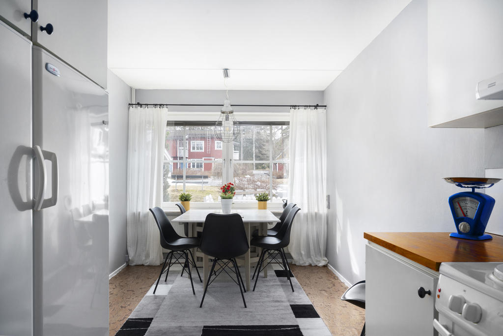 Matplats som rymmer upp till fem personer