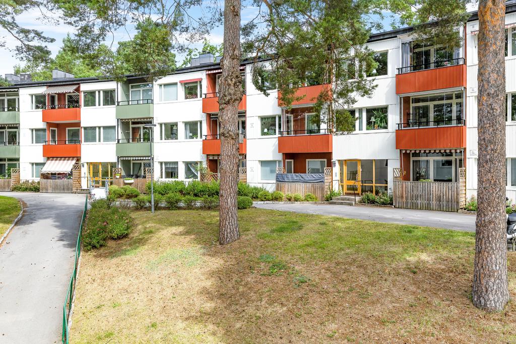 Fasad mot grönska