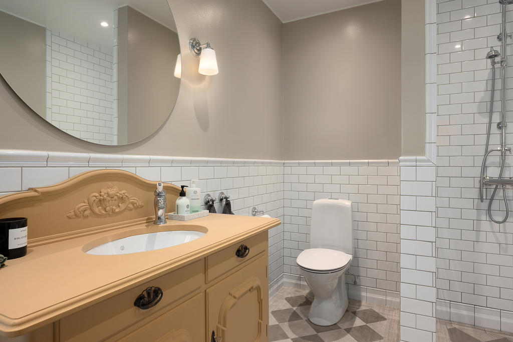 Duschrum, övervåning