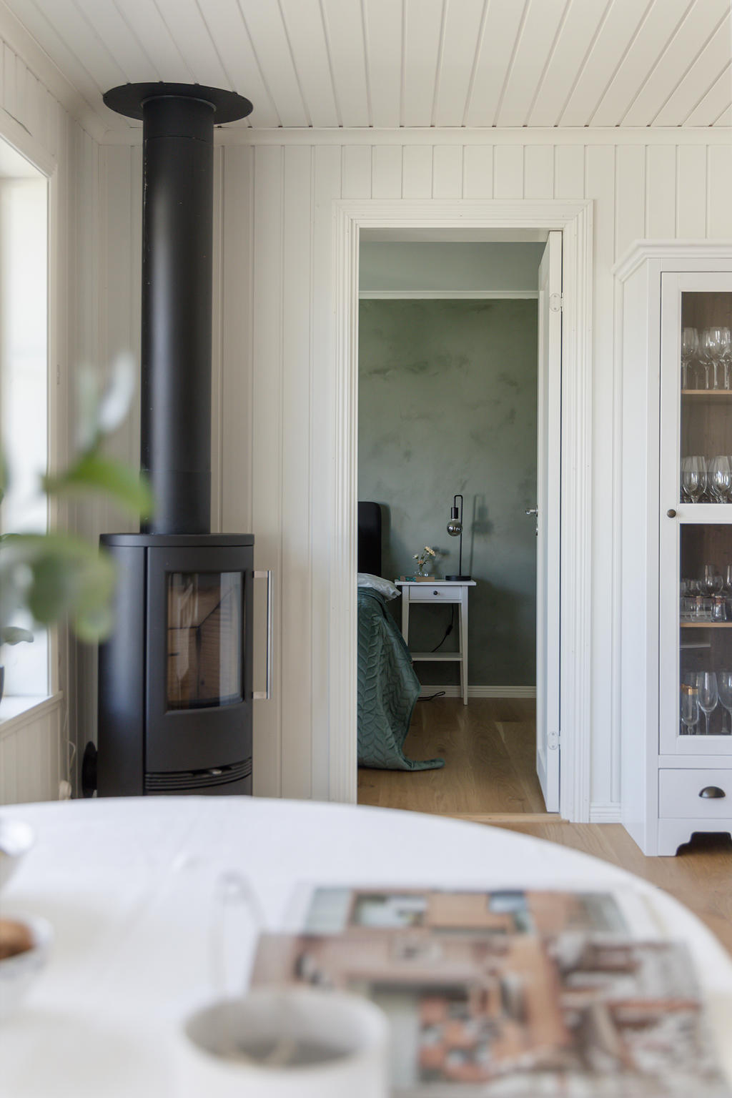 Värmande kamin 