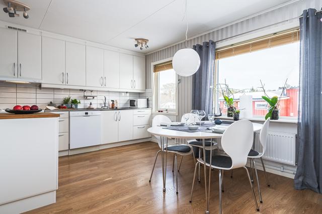 Kök med matplats