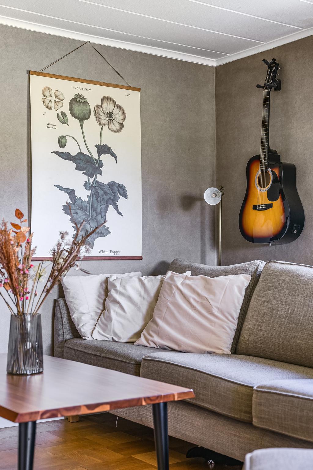 Detalj i vardagsrummet