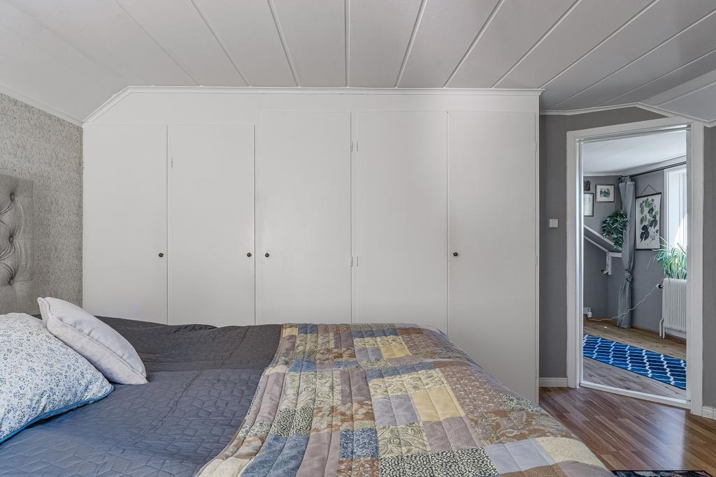 Gott om förvaring i sovrummet