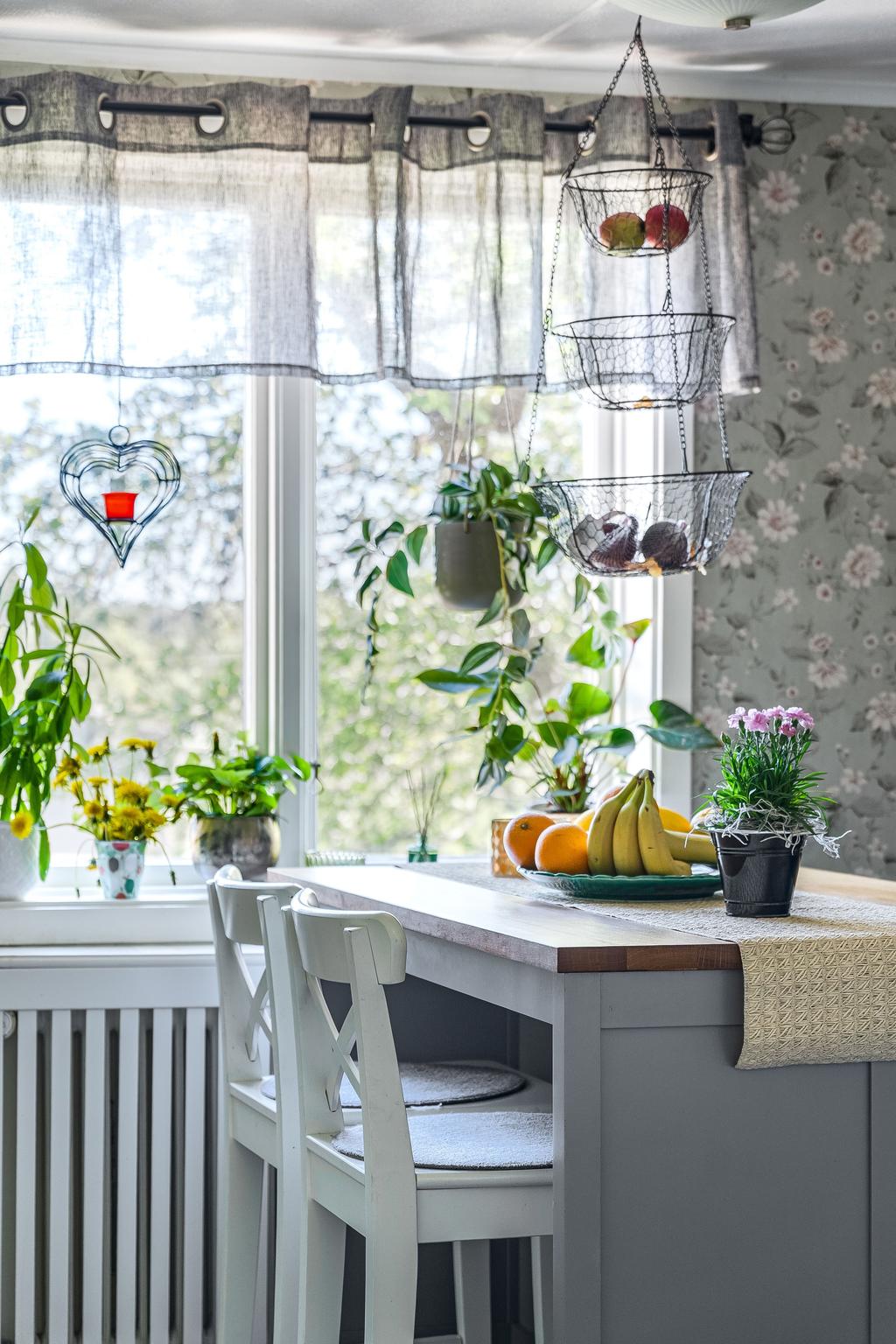 Plats för matplats i köket