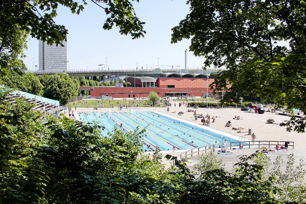 Eriksdalsbadet vid Skanstull