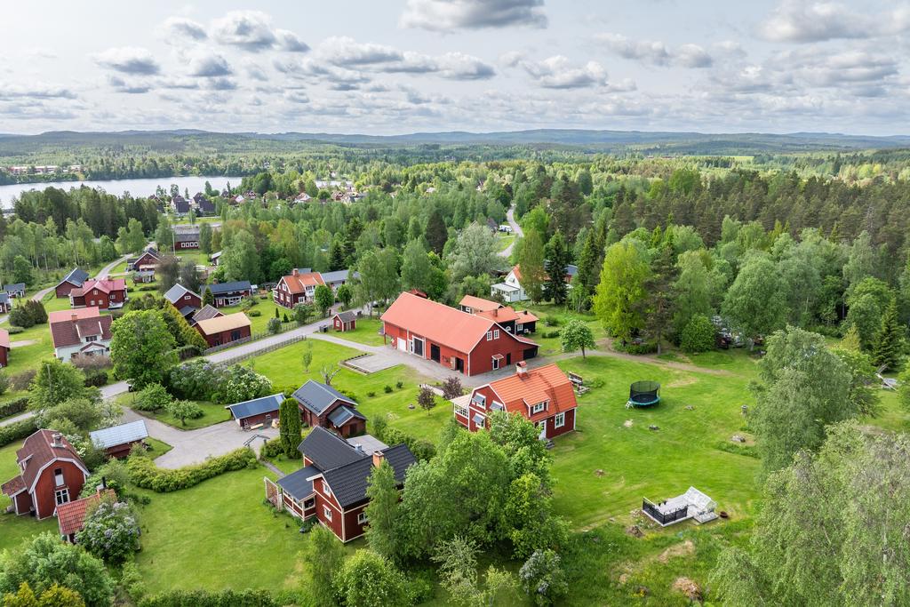Vy över gården och området