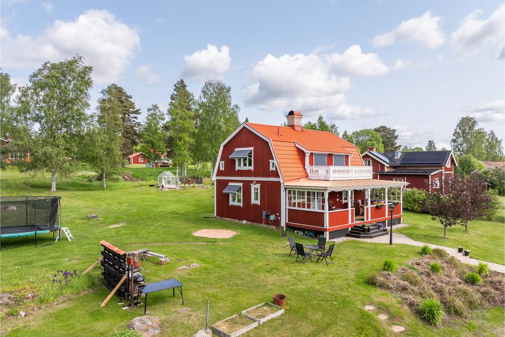 Den charmiga huvudbyggnaden