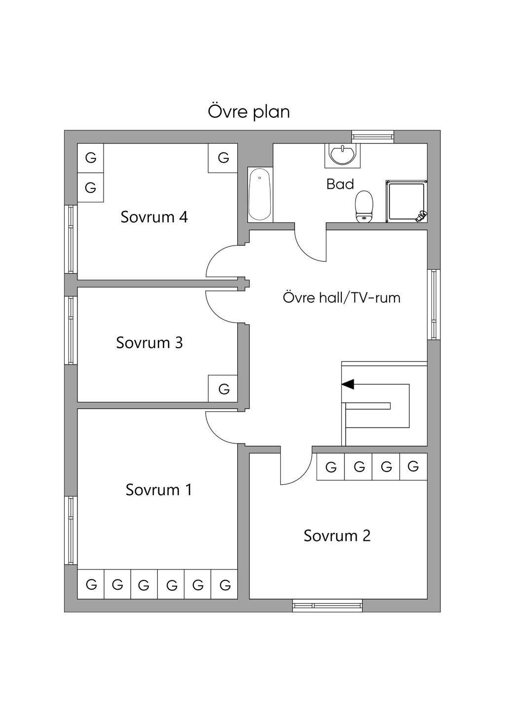 Övre plan