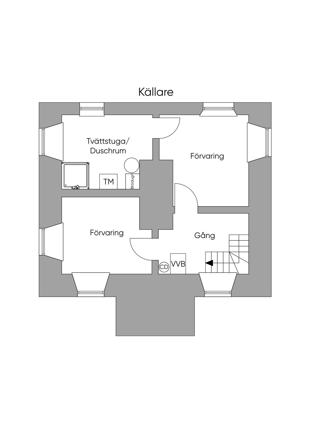 Källarplan